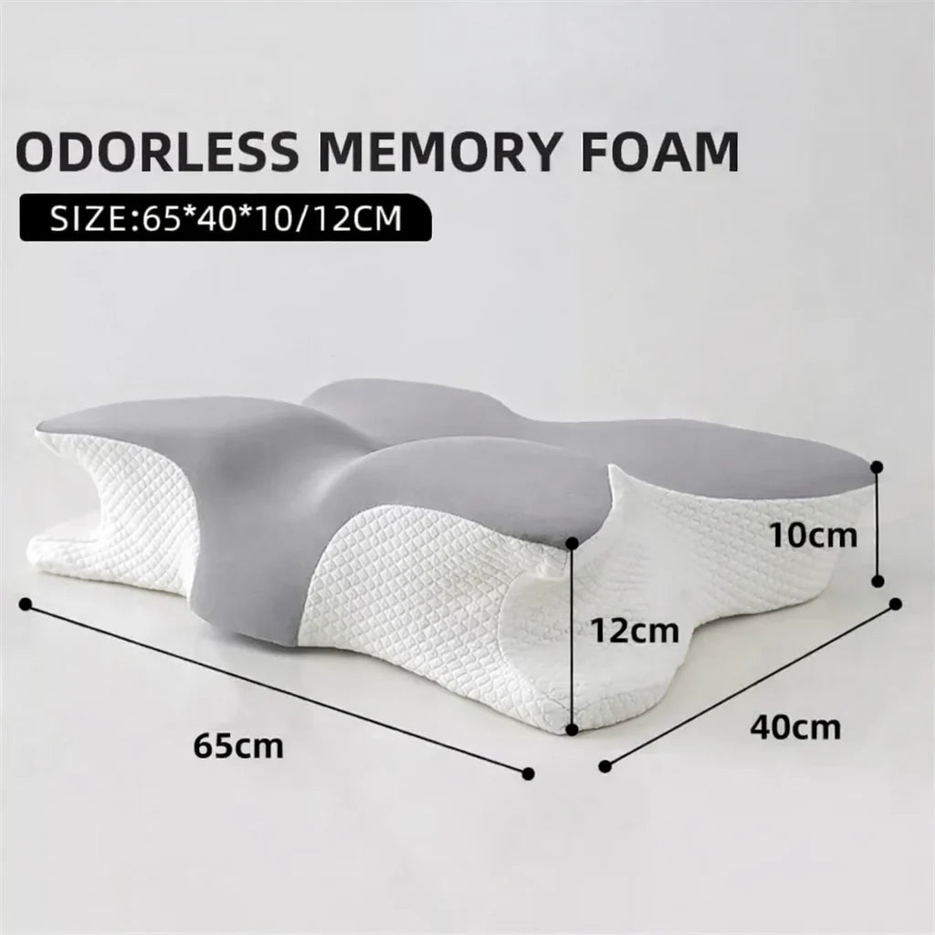 CloudRest™ Butterfly Memory Foam Cervical Pillow