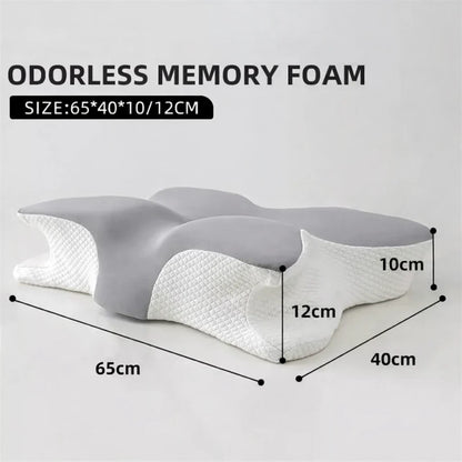 CloudRest™ Butterfly Memory Foam Cervical Pillow