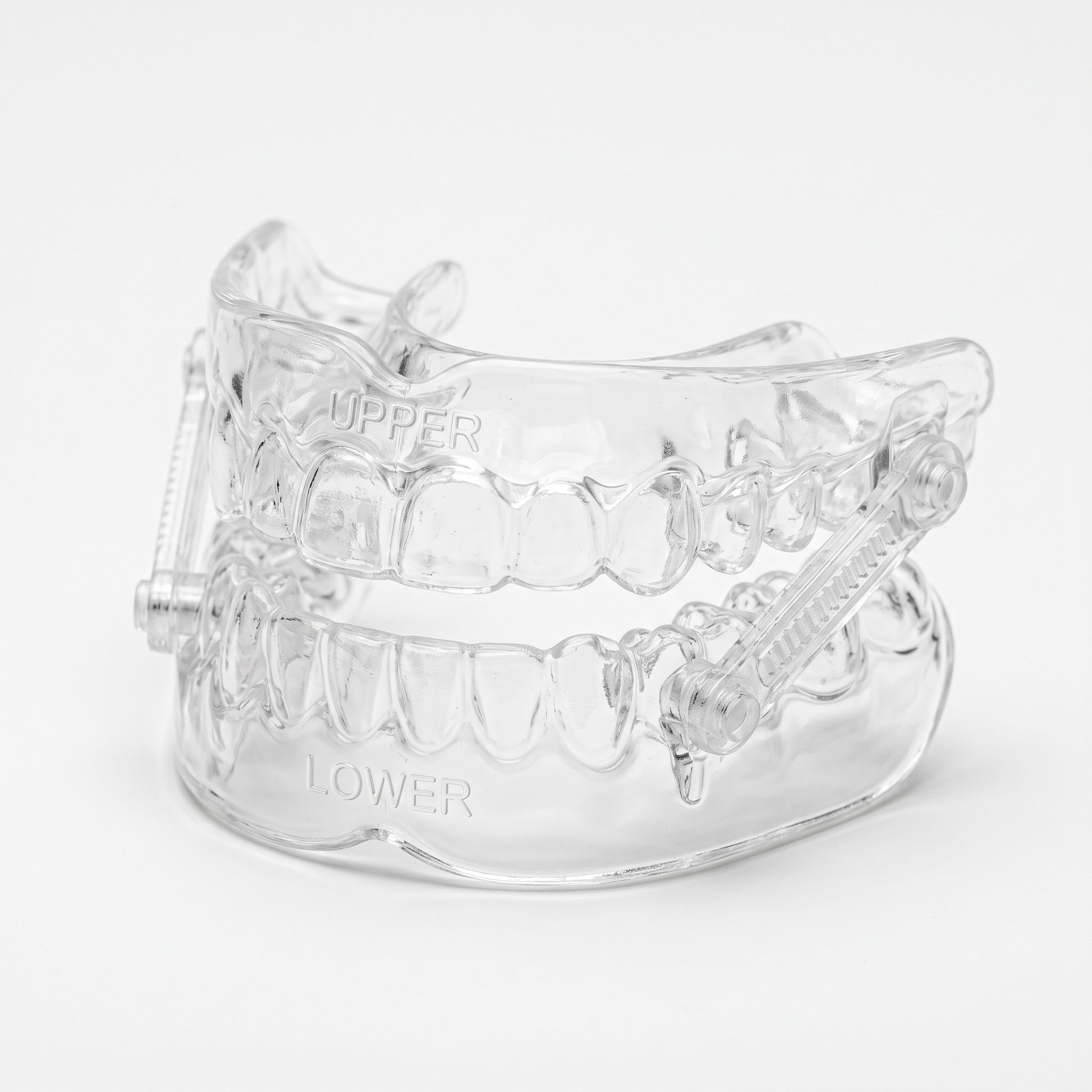 AeroGlide Sleep Guard - Clear angled view