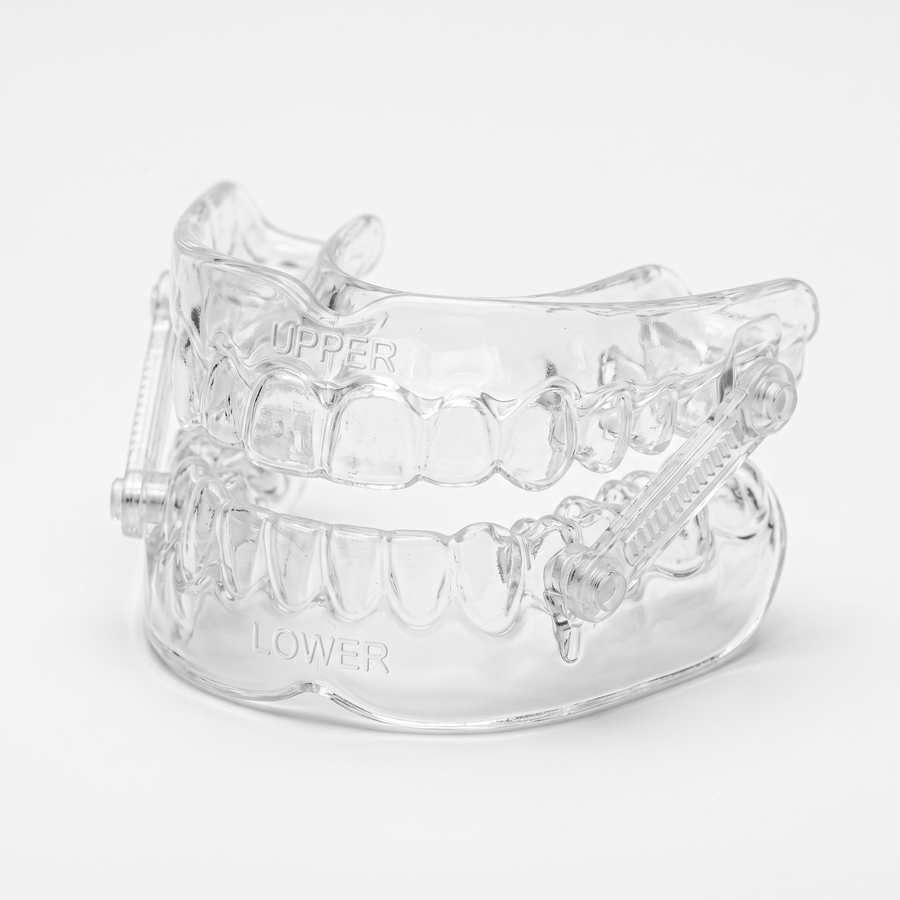 AeroGlide Sleep Guard - Clear angled view